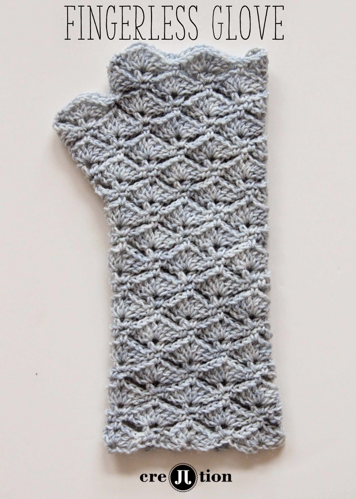 Free Pattern Crochet Fingerless Gloves | Crochet Patterns, tips & Ideas